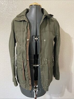 H&M Olive Green Utility Jacket